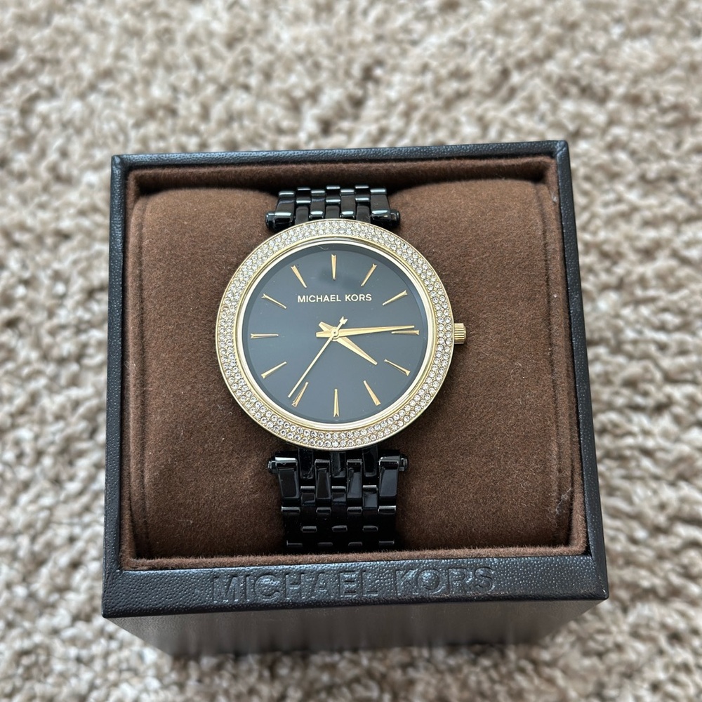 Michael Kors Darci Women’s Watch // Black Steel
